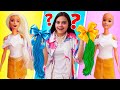 Барби стала ЛЫСОЙ после салона! - Игры одевалки в видео для девочек
