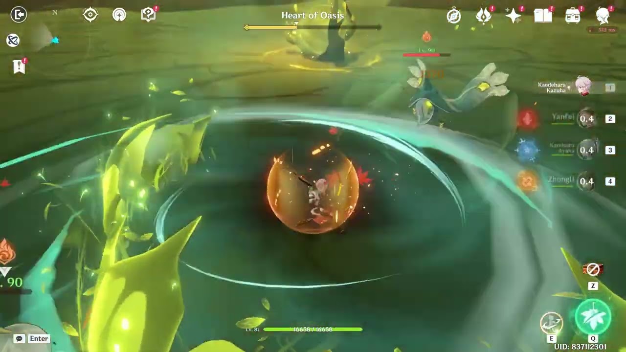 Warden of the Last Oasis - Evolved from an Apocalyptic Millennium - easy boss fight