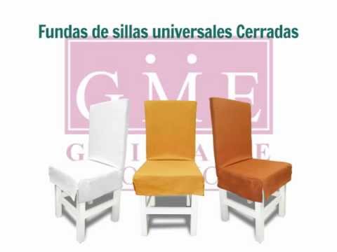 Funda universal silla cerrada. - YouTube Funda universal silla cerrada. - YouTube