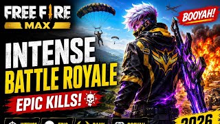 🔥 Free Fire MAX Gameplay 2026 | Intense Battle Royale Action & Epic Kills 🎮