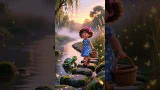 🌊 A tiny turtle’s brave journey 🐢✨ #shorts #story #shortstory #storytime