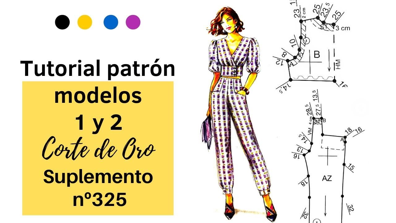 Conjunto cuadros modelo 1 y 2 suplemento 325 Corte de Oro