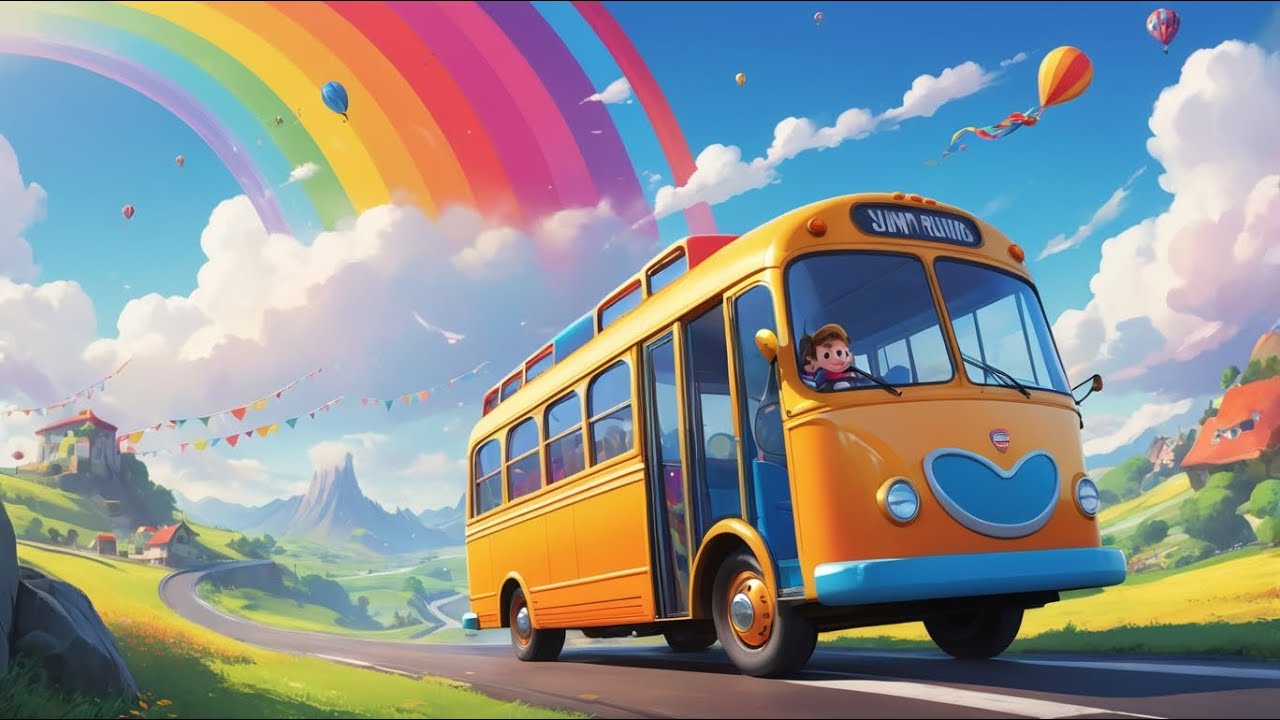 "Ding Ding! 🚗 Take a Bumpy Ride | Fun Sound Song for Kids | Original Nursery Rhyme for Children"