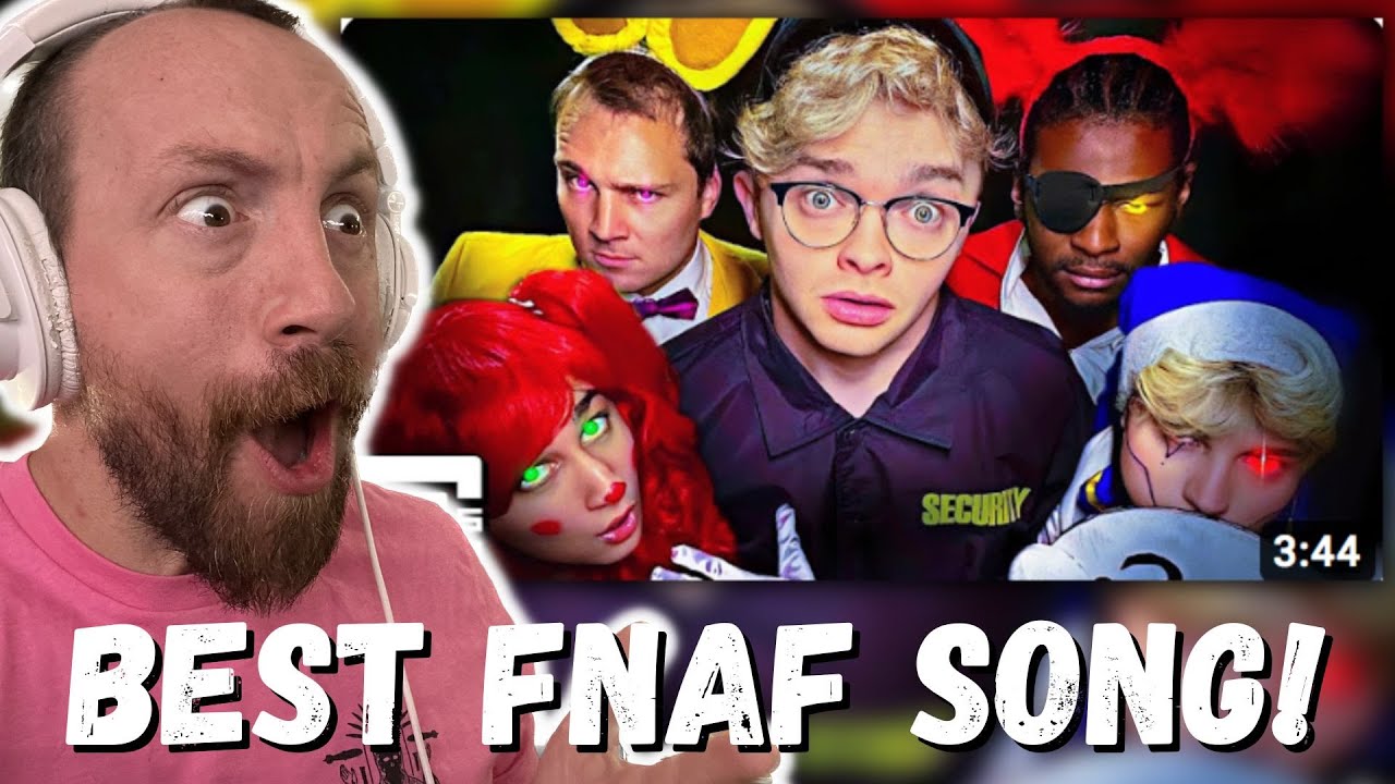 BEST FNAF SONG! CG5 - Ballad of the Walking Machines (FNAF Music Video) [feat. JT Music] REACTION!!!