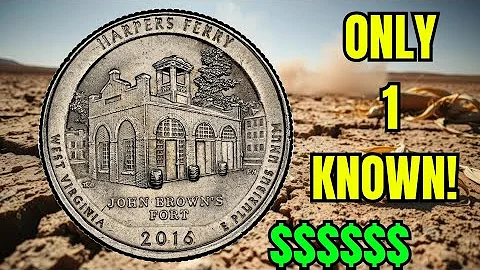 Rare 2016 P Harpers Ferry Quarter – Errors to Look For #coinscollections 