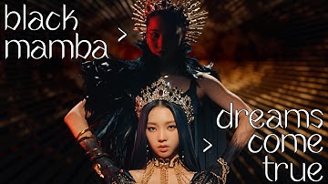 aespa MVs, but every time they say aespa or the title the song changes