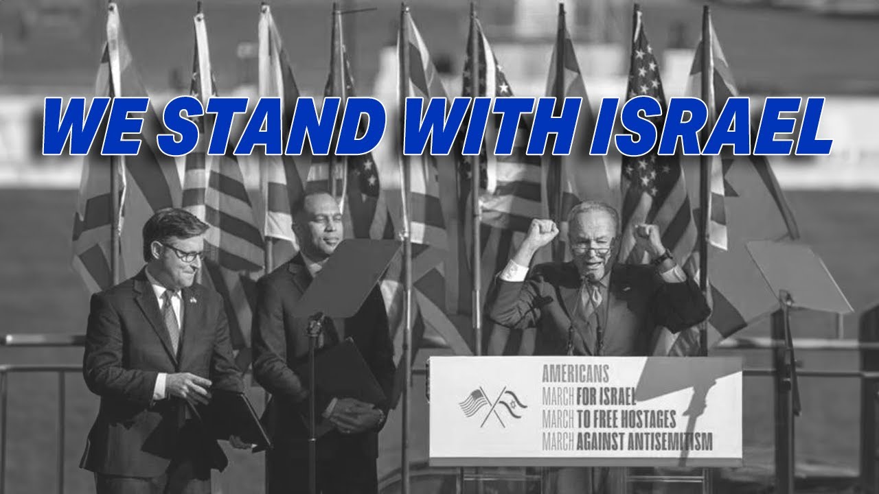 BIPARTISAN RALLY IN DC FOR ISRAEL: DEMOCRATS & REPUBLICANS JOIN FORCES