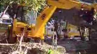 JCB 4CX  excavator function
