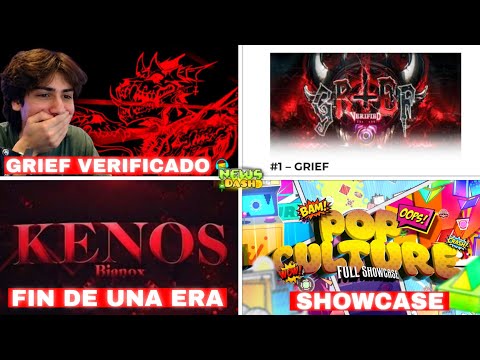 GRIEF VERIFICADO🚨 GRIEF TOP 1🔥 KENOS FUERA de la LISTA😭 POP CULTURE SHOWCASE 😱 - NEWS DASH 