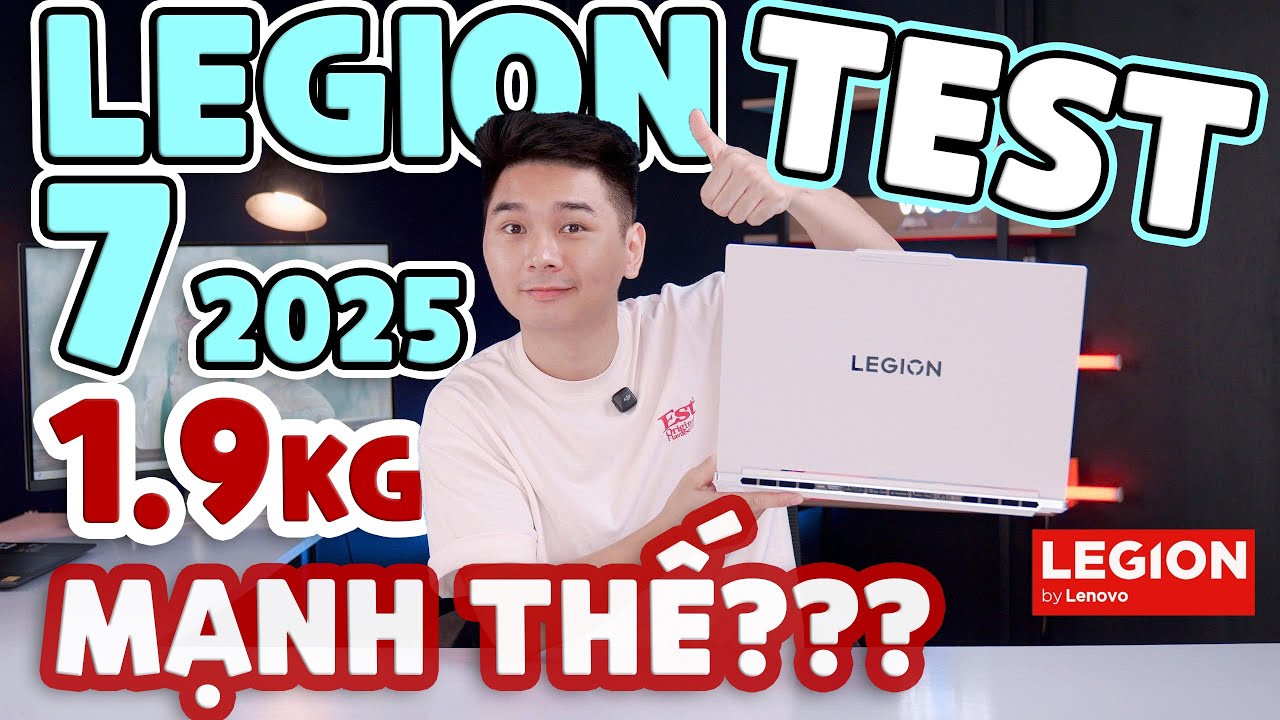Test Legion 7 2025 Ultra 9 275HX RTX 5070 - Laptop 1.9Kg mà MẠNH THẾ??? | LaptopWorld