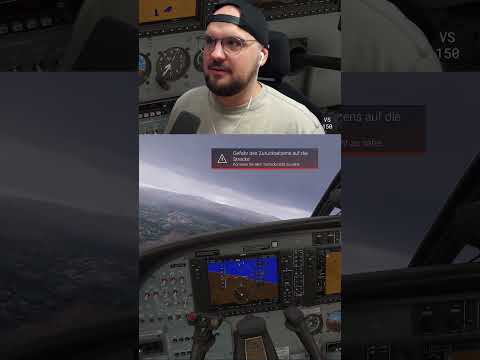 Tornado-Jäger in Microsoft Flightsimulator 2024 mit extremen Turbulenzen #shorts #msfs2024 #epic