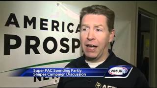 Super PAC spending shapes campaign conversation