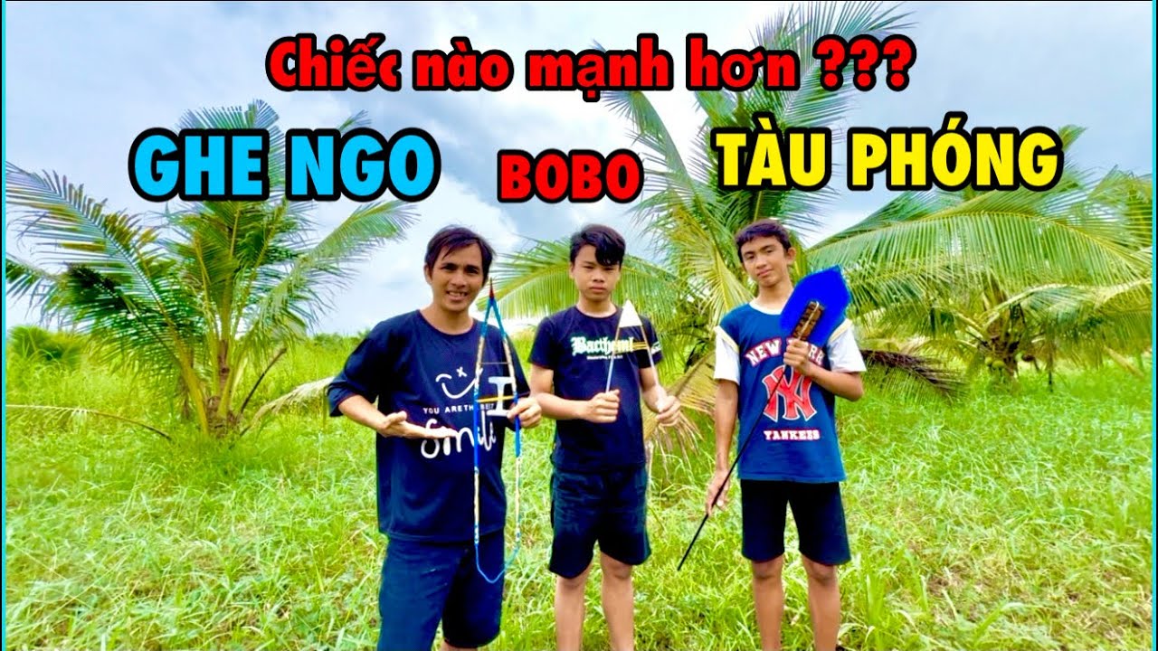 Đua Ghe Ngo Điên Điển Và Bobo Thái Lan Chiếc Nào Chạy Nhanh Hơn |ATK