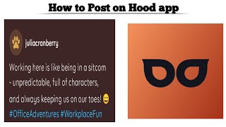 My First Post on Hood app | Techno Logic | 2023 screenshot 3