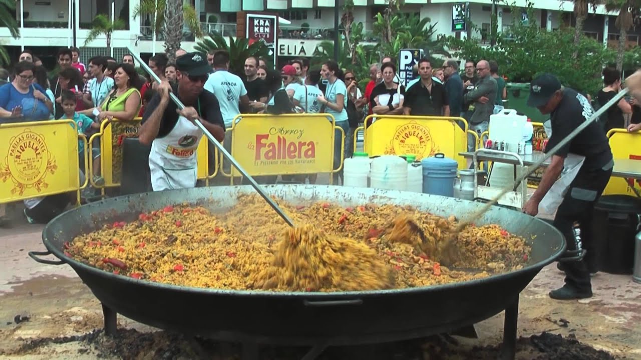UNA PAELLA MUY GRANDE / parte 1 YouTube