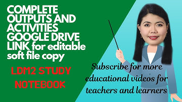 MY STUDY NOTEBOOK COMPLETE GOOGLE LINK COMPILATION FOR MODULE 1 TO 5