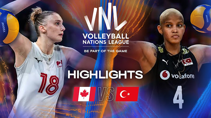 Canada 🇨🇦 vs. Türkiye 🇹🇷 - Highlights | Week 2 | Women's VNL 2025