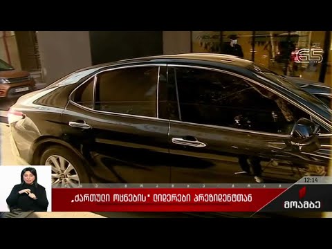 „ქართული ოცნების“ წარმომადგენლები პრეზიდენტთან