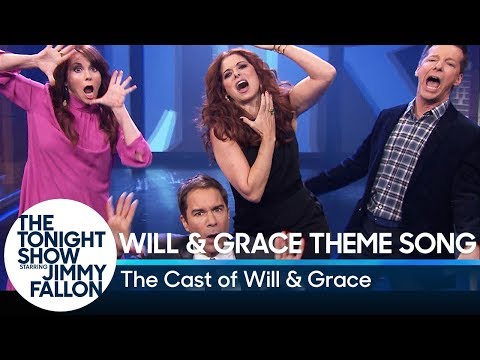 Will &amp; Grace Cast Performs Their Theme Song with Lyrics