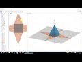 Animated net of pyramid in geogebra (Tutorial)