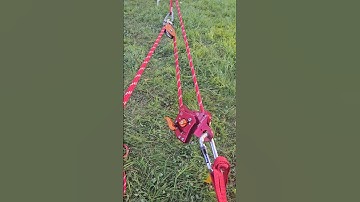 3:1 Mechanical Advantage system using the CMC MPD #cmc #rope #rescue