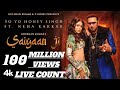 Saiyaan Ji  Yo Yo Honey Singh New Song , Neha Kakkar l Saiyaan Ji live count  l Honey Singh