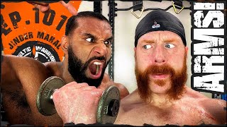 Jinder Mahal Arms & Core | Ep.101 Home Workout