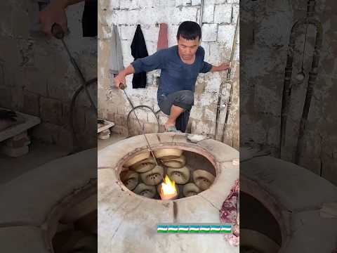 Узбекские лепёшки в тандыре
