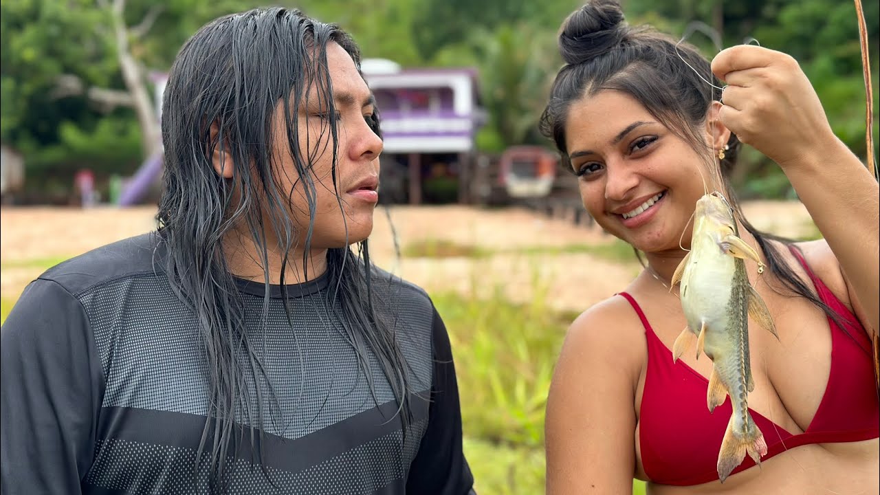 Daldeia foi Visitar a Ednara Ribeirinha no Amazonas