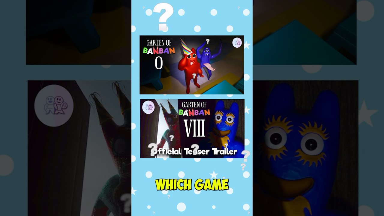 Garten of Banban 0 or 8 First?? Euphoric Bros CONFIRMED!