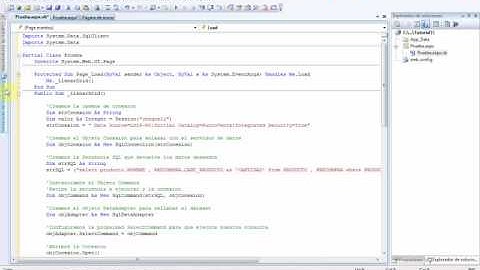 Cargar un GridView en ASP.NET