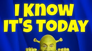Miniatura de vídeo de "I Know It's Today backing track karaoke instrumental Shrek The Musical"
