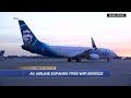 Over 100 Alaska and Hawaiian Airlines aircraft now equipped with free Wi-Fi