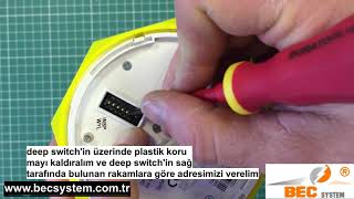 Ziton Dedektör Adresleme Nasıl Yapılır?