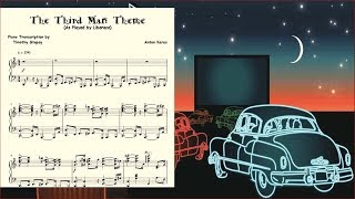 Video thumbnail of "The Third Man Theme (Liberace) Piano Transcription"