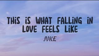 JVKE - This is what falling in love feels like (Lyrics)