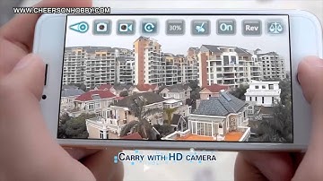 Cheerson CX-10W  WIFI Nano Drone Flight Test