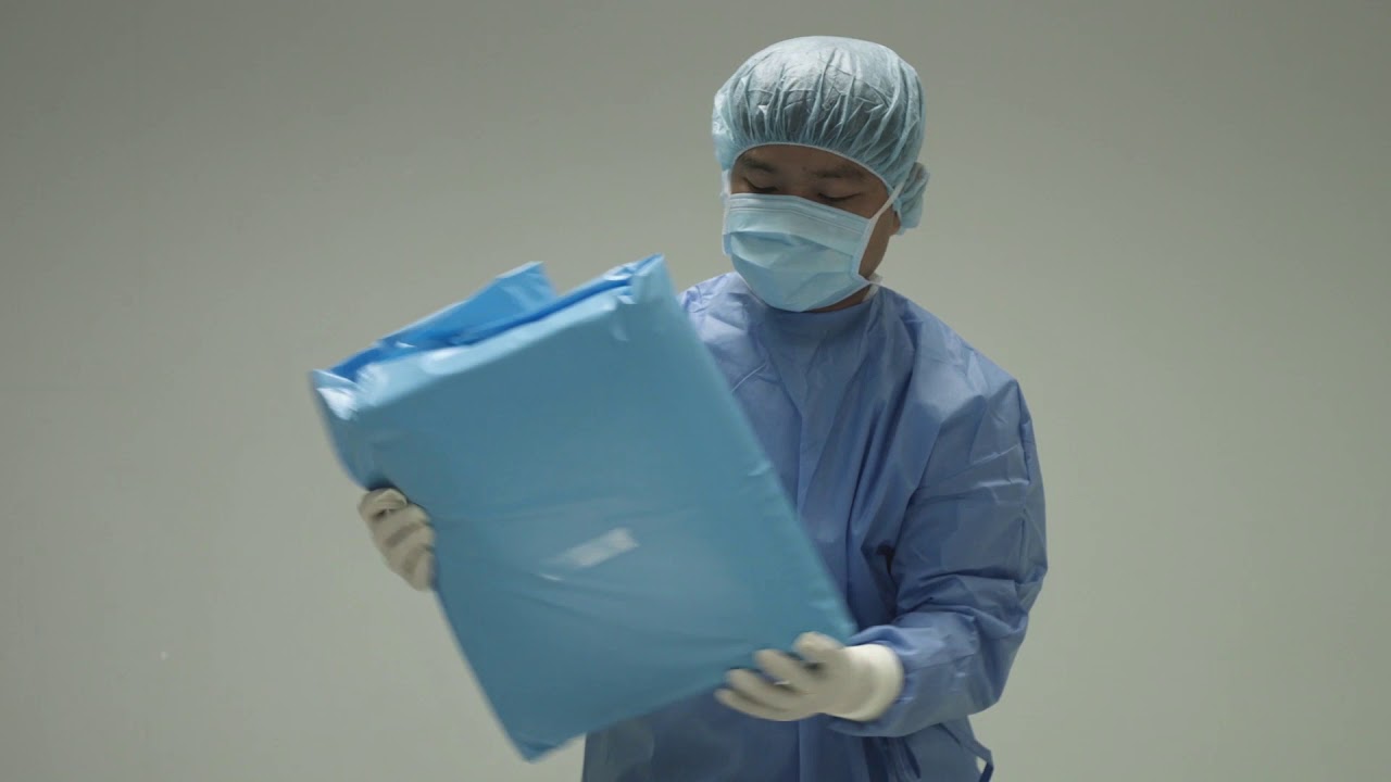 ViPhaCo Procedure for drapping surgical pack
