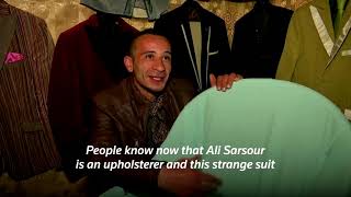 Jordanian upholsterer's waste not want not suits