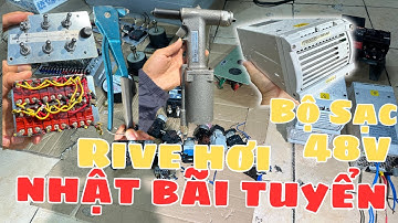 Bộ Dụng Cụ Sưu Tầm ĐỘC LẠ: Rive Hơi – Công Tắc – Búa Mạ Crom! Hiếm Gặp Lắm Anh Em!