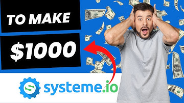 How Make Your First $1000 With Systeme.io-A complete Beginners Guide