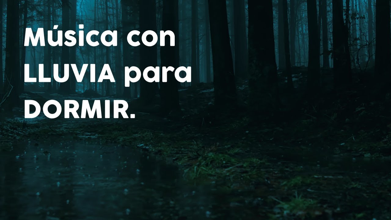 1 hora de música con lluvia Relajante | Música para Dormir ...