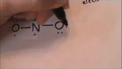 Lewis Structure (6):   Nitrite ion