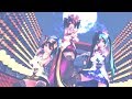 【MMD】桃源恋歌 Tda式 テト ミク ネル ( Tda Teto Miku Neru )