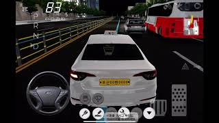 3D 운전게임 4.0 현대 LF 쏘나타 택시 만드는거 준비하고 번호판 부산택시 만들고 준비하고 플레이 해서 택시 운행함  screenshot 5