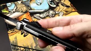 Mint Condition Black SUPER AUTOMATIC OTF Knife