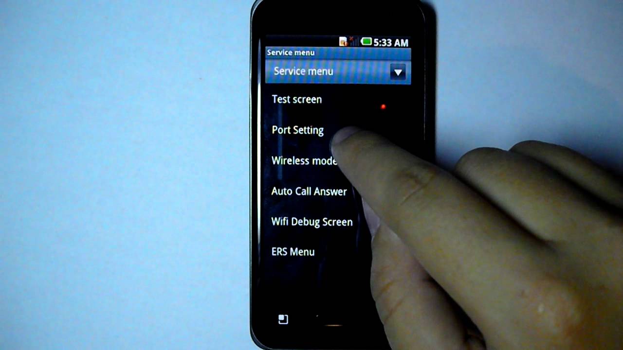 SU660 - How to put phone into CP Image Download - YouTube