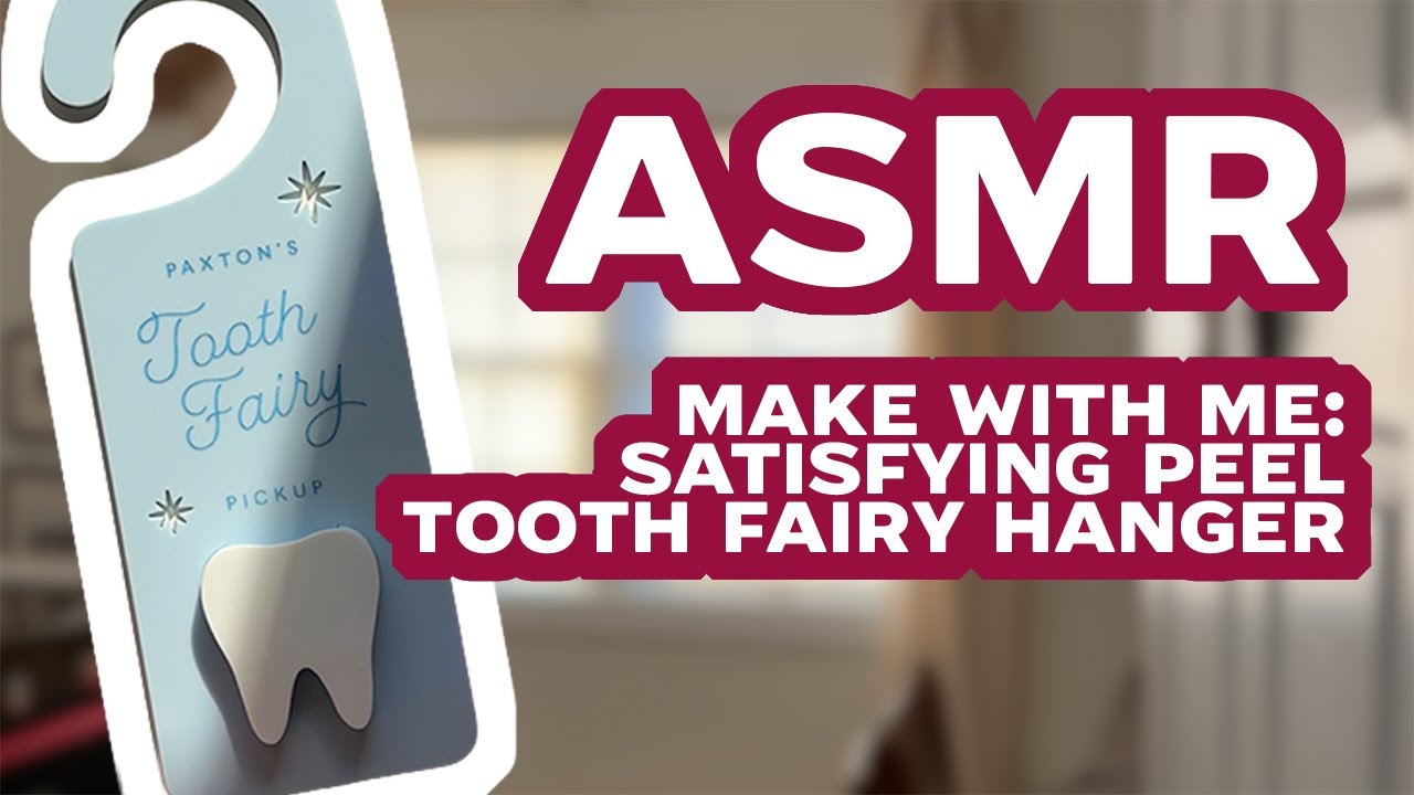 The Most SATISFYING Sound You’ll Hear Today | Acrylic Tooth Fairy Peel ASMR