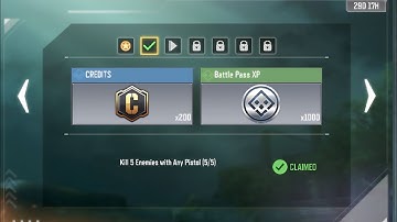 Call of Duty Mobile Kill Enemies with Any Pistol Task Complete