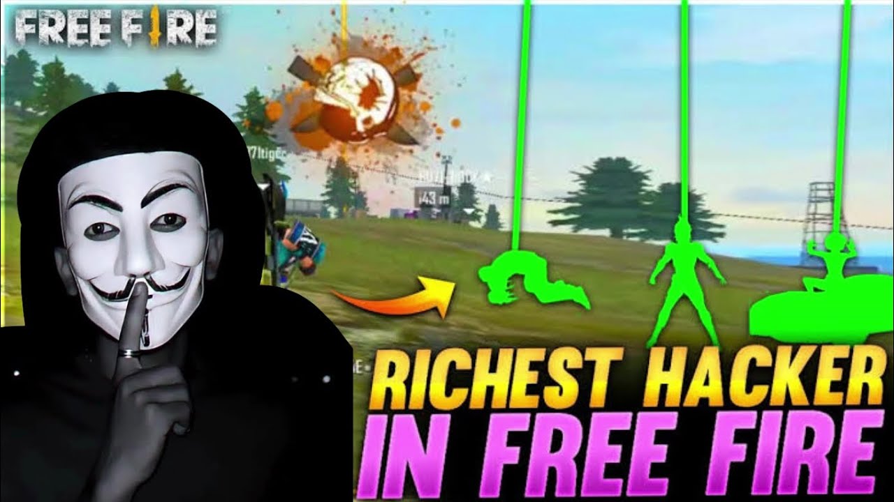 Hacker In Free Fire HACKER IN FREE FIRE 🔥😭😭😭 - YouTube